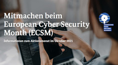 Mitmachen beim ECSM (Quelle: © Bundesamt für Sicherheit in der Informationstechnik) Mitmachen beim ECSM