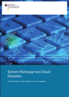 Deckblatt Sichere Nutzung von CloudDiensten