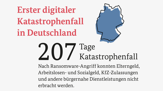Cyber-Erpressungen bleibt eine der größten Bedrohungen (Quelle: BSI) Cyber-Erpressungen bleibt eine der größten Bedrohungen