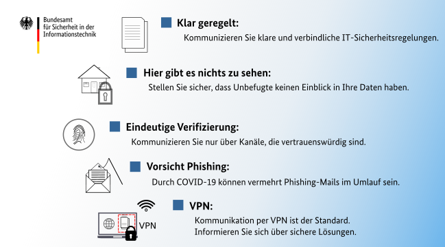 Tipps für sicheres mobiles Arbeiten (Quelle: Bundesamt für Sicherheit in der Informationstechnik) Tipps für sicheres mobiles Arbeiten