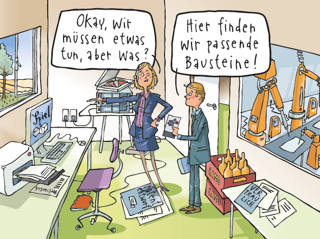 Informationssicherheitsbeauftragter in Büroraum Informationssicherheitsbeauftragter in Büroraum