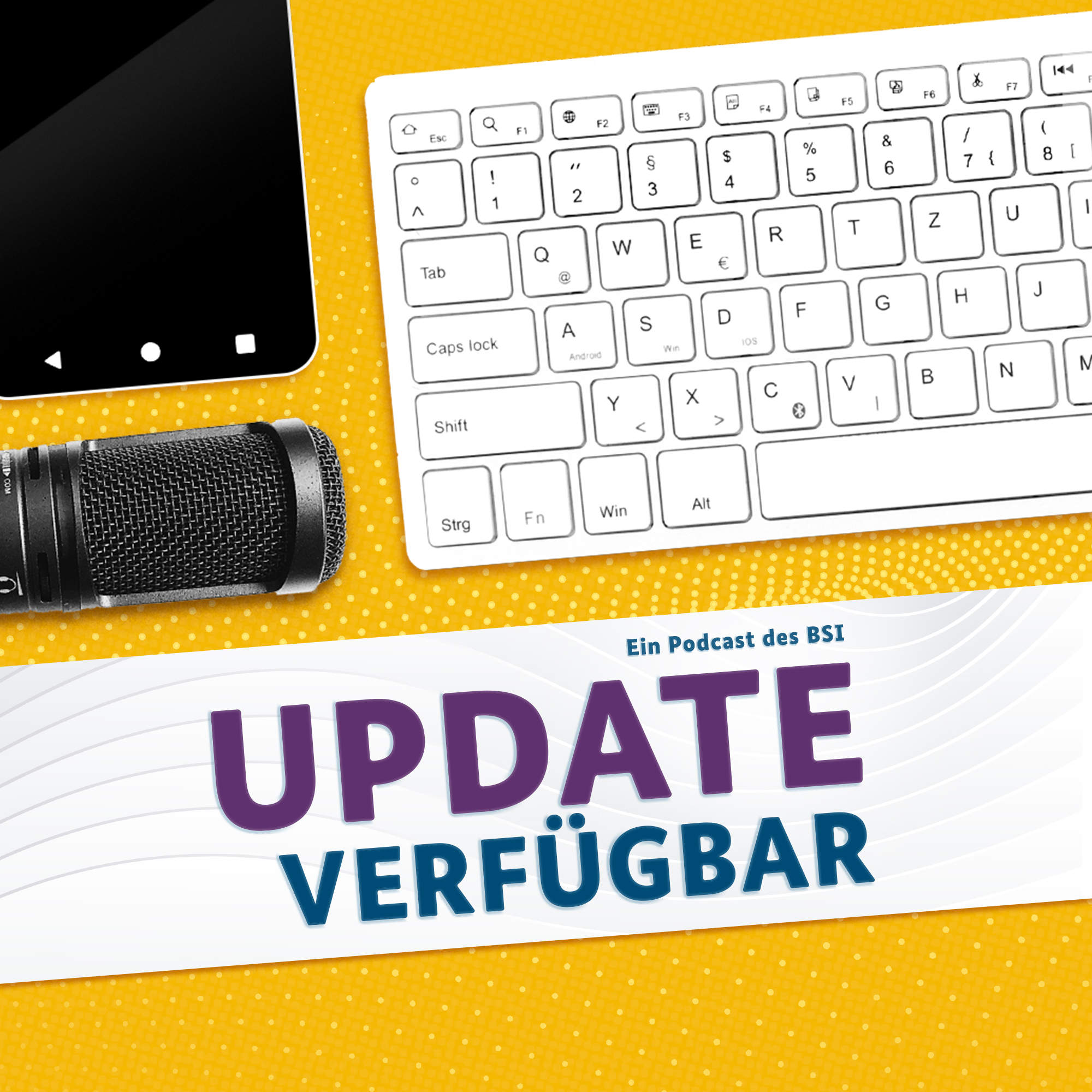 Logografik des Podcasts "Update verfügbar" Logografik des Podcasts "Update verfügbar"