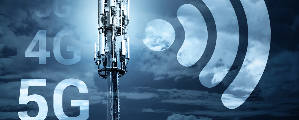 Ein Funkmast mit 2G bis 5G-Schriftzug daneben. (Quelle: © Галина Сандалова/ Adobe Stock) Ein Funkmast mit 2G bis 5G-Schriftzug daneben.